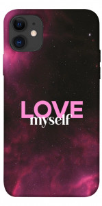 Чохол Love myself для iPhone 11