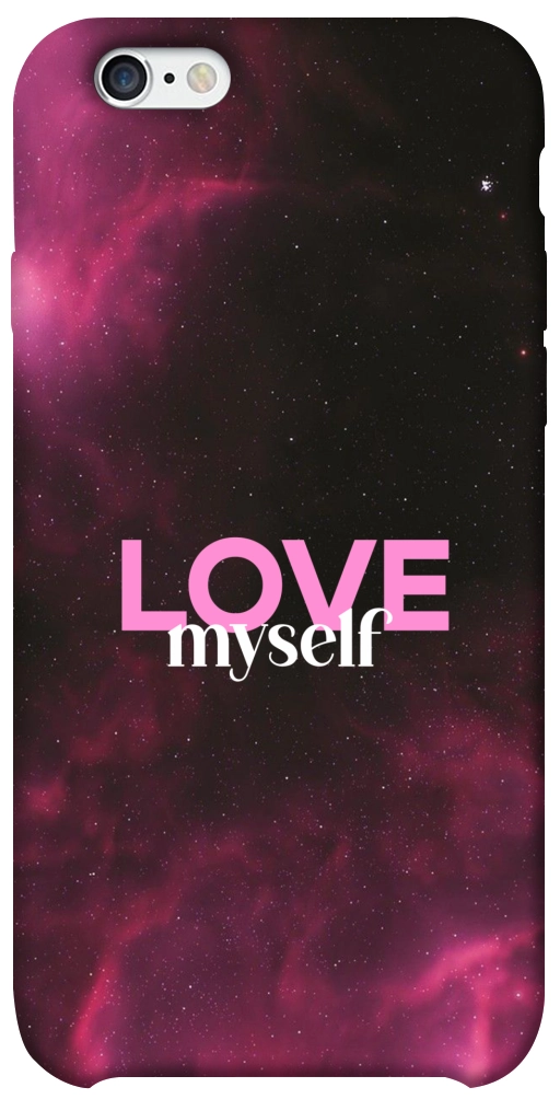 Чохол Love myself для iPhone 6