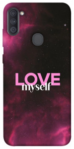 Чохол Love myself для Galaxy A11 (2020)