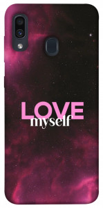 Чохол Love myself для Samsung Galaxy A30