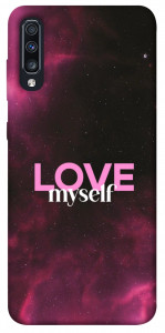 Чехол Love myself для Galaxy A70 (2019)