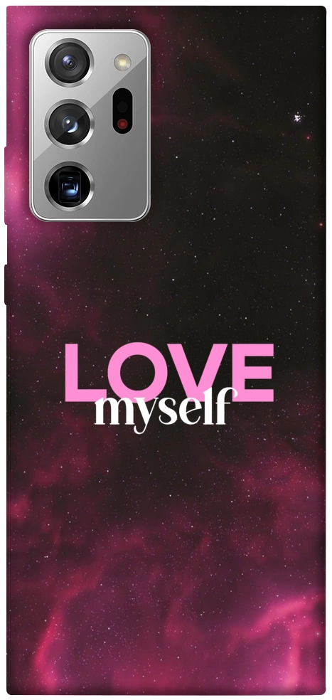 Чехол Love myself для Galaxy Note 20 Ultra