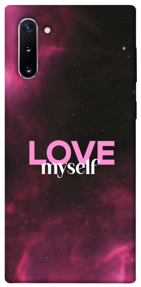 Чехол Love myself для Galaxy Note 10 (2019)