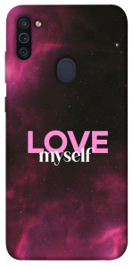 Чохол Love myself для Galaxy M11 (2020)