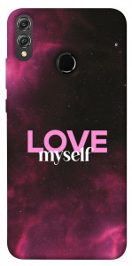 Чехол Love myself для Huawei Honor 8X