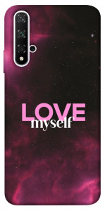 Чехол Love myself для Huawei Nova 5T