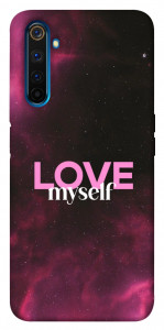 Чохол Love myself для Realme 6 Pro