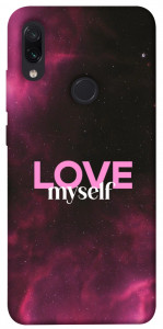 Чехол Love myself для Xiaomi Redmi Note 7