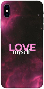 Чехол Love myself для iPhone XS
