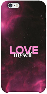 Чехол Love myself для iPhone 6s plus (5.5'')