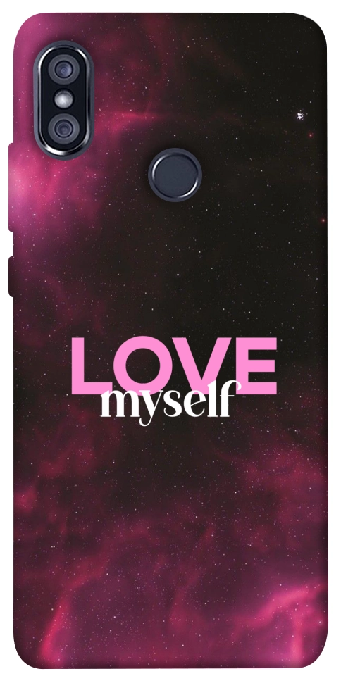 Чехол Love myself для Xiaomi Redmi Note 5 (Dual Camera)