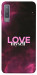 Чехол Love myself для Galaxy A7 (2018)