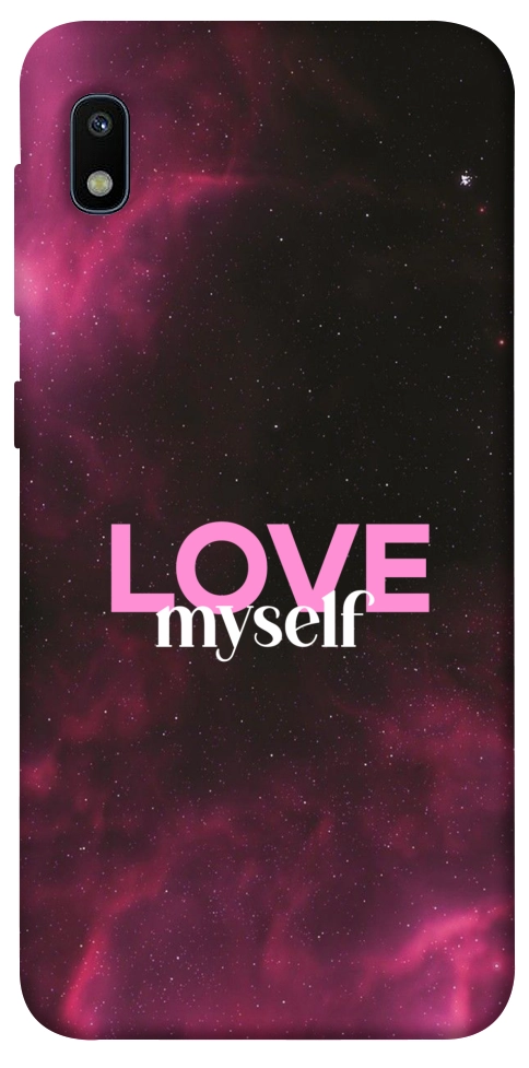 Чехол Love myself для Galaxy A10 (A105F)