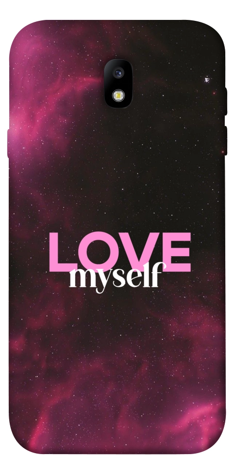 Чехол Love myself для Galaxy J7 (2017)