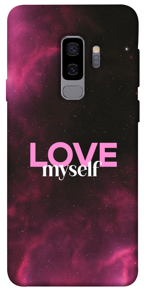 Чехол Love myself для Galaxy S9+
