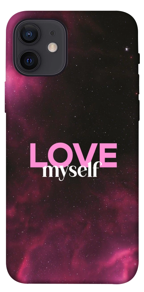 Чохол Love myself для iPhone 12