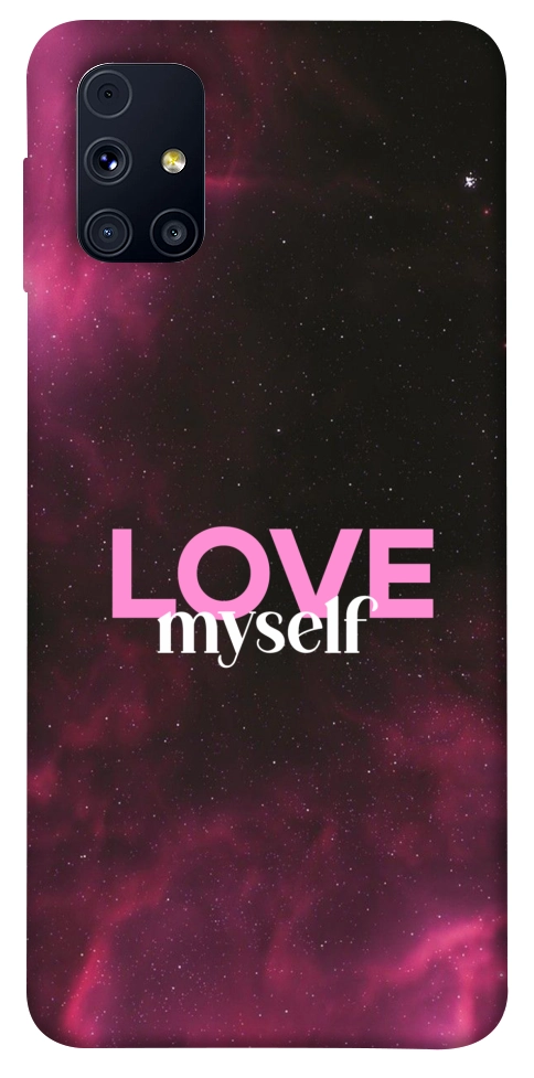 Чехол Love myself для Galaxy M31s