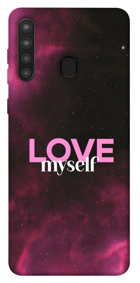 Чехол Love myself для Galaxy A21