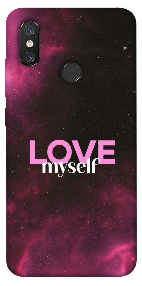 Чехол Love myself для Xiaomi Mi 8