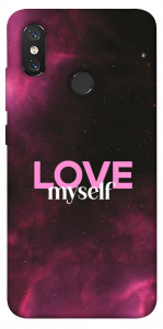 Чехол Love myself для Xiaomi Mi 8