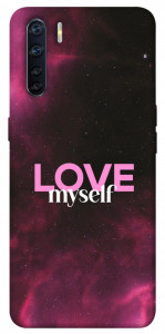 Чохол Love myself для Oppo A91