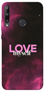 Чохол Love myself для Huawei P40 Lite E
