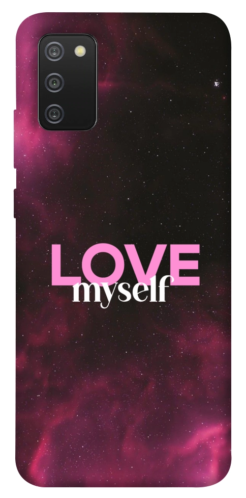 Чехол Love myself для Galaxy A02s