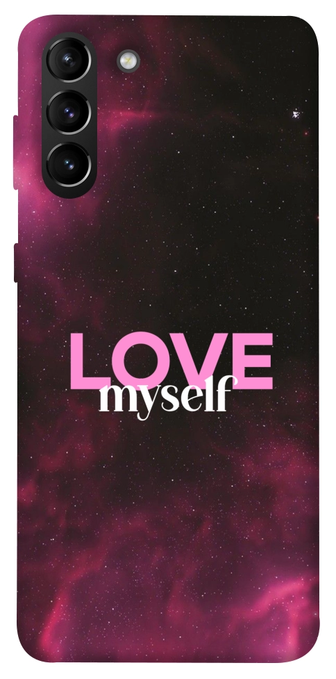 Чехол Love myself для Galaxy S21+