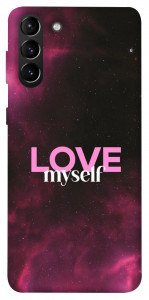 Чохол Love myself для Galaxy S21+