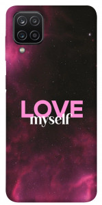 Чохол Love myself для Galaxy A12