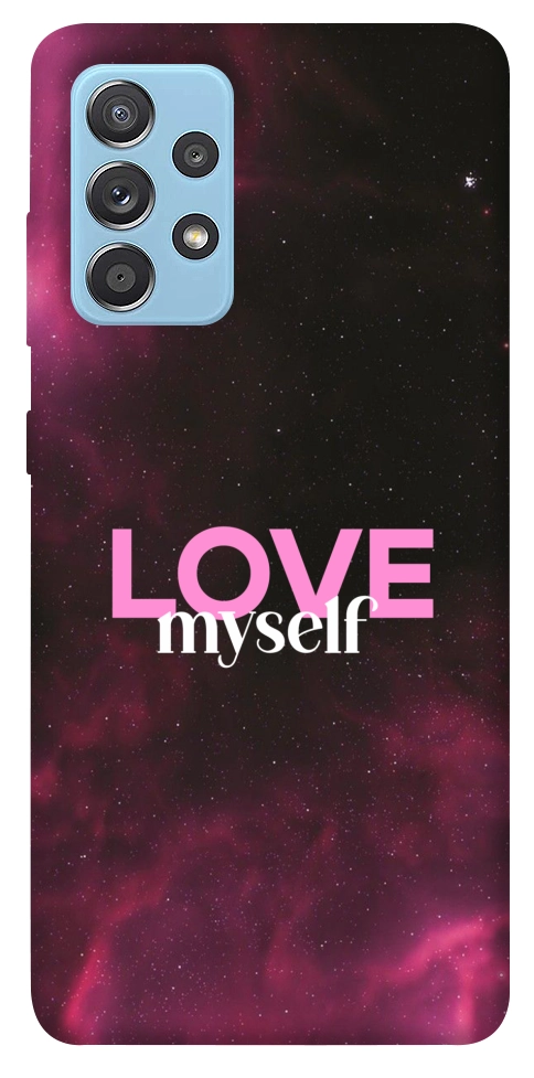 Чохол Love myself для Galaxy A52