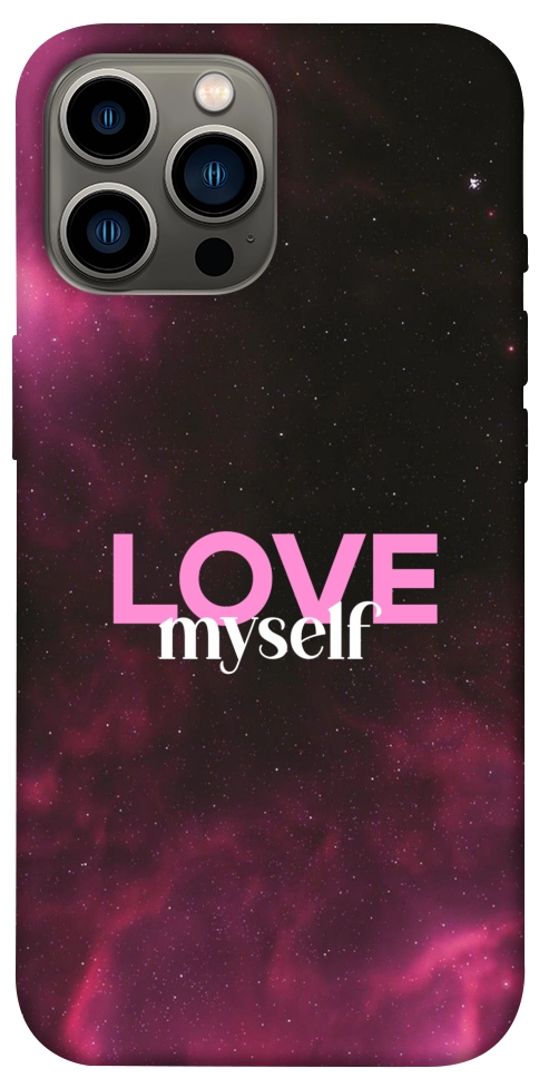 Чехол Love myself для iPhone 13 Pro Max