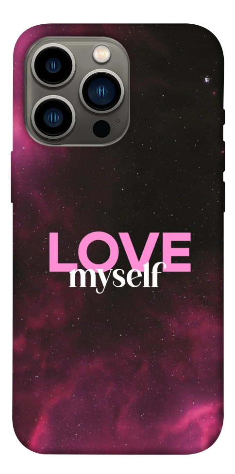 Чехол Love myself для iPhone 13 Pro