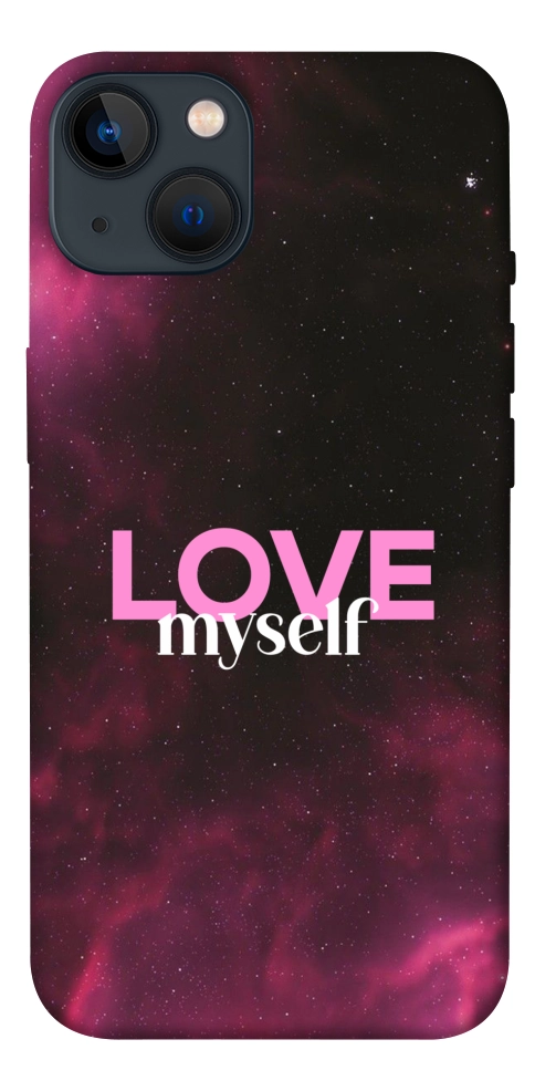 Чохол Love myself для iPhone 13