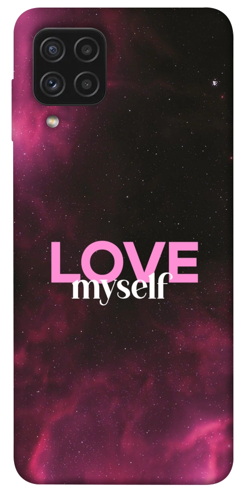 Чехол Love myself для Galaxy A22 4G