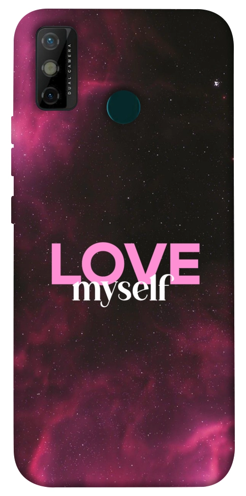 Чохол Love myself для TECNO Spark 6 Go
