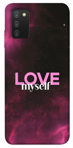 Чохол Love myself для Galaxy A03s