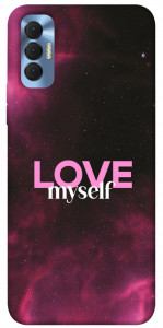 Чохол Love myself для TECNO Spark 8P