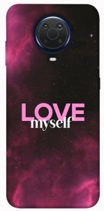 Чехол Love myself для Nokia G10