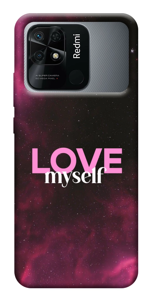 Чехол Love myself для Xiaomi Redmi 10C