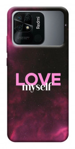 Чохол Love myself для Xiaomi Redmi 10C