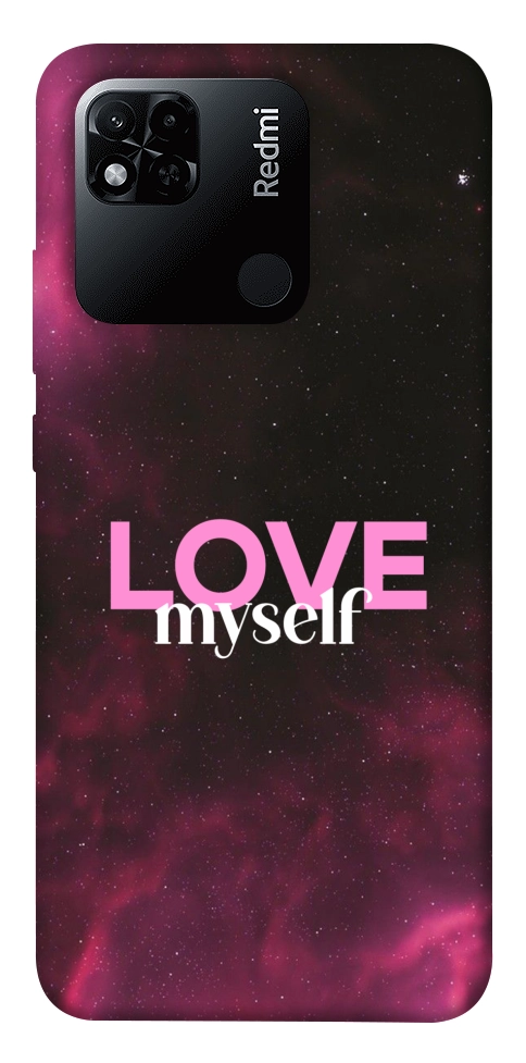 Чехол Love myself для Xiaomi Redmi 10A