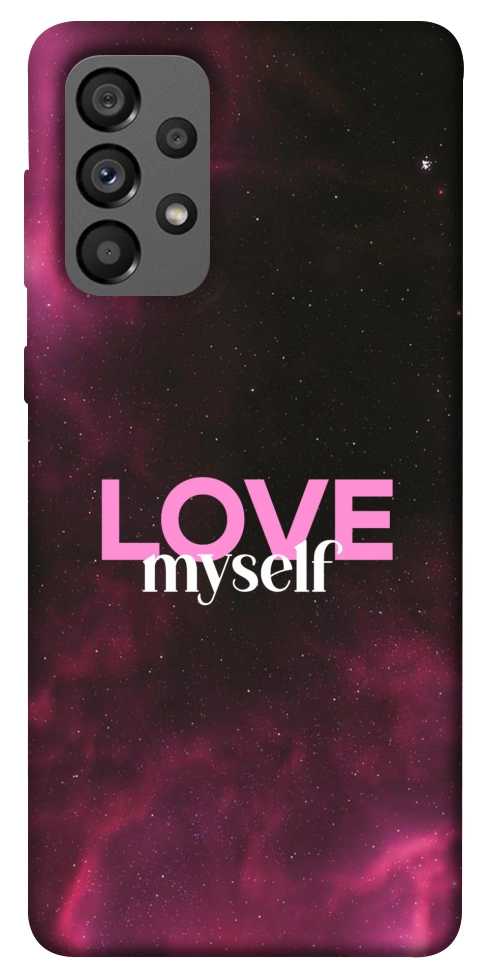 Чехол Love myself для Galaxy A73 5G