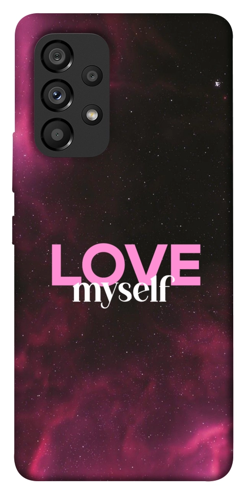 Чехол Love myself для Galaxy A53