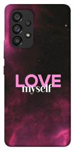 Чехол Love myself для Galaxy A53