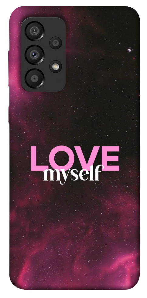 Чехол Love myself для Galaxy A33 5G