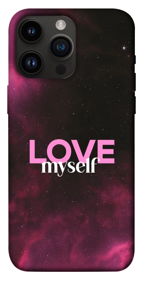 Чохол Love myself для iPhone 14 Pro Max