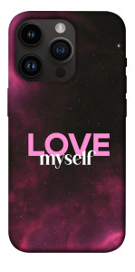 Чохол Love myself для iPhone 14 Pro
