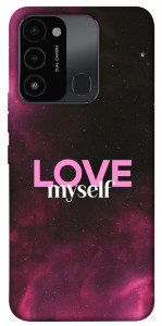 Чехол Love myself для TECNO Spark Go 2022 (KG5m)
