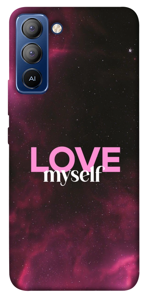 Чехол Love myself для TECNO Pop 5 LTE
